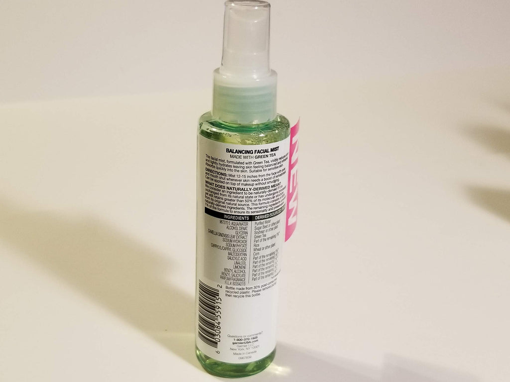Garnier SkinActive Balancing Facial Mist with Green Tea – 3 x 4.4 oz