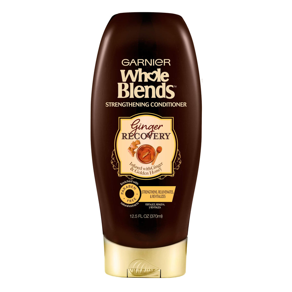 Garnier Whole Blends Ginger Recovery Conditioner, 12.5 Fl Oz – Strengthening & Revitalizing Moisture