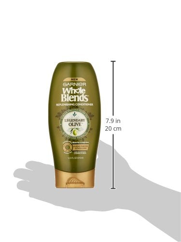 Garnier Whole Blends Legendary Olive Replenishing Conditioner – Dry Hair, 12.5 oz