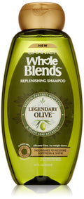 Garnier Whole Blends Legendary Olive Replenishing Shampoo for Dry Hair – 22 fl oz