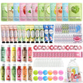 GARPGONA 108 PCS Spa Party Kit for Sleepovers – Facial Masks, Lip Balms & Hand Creams
