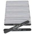 GAZEPLUS Nail Files 50-Count, 7-Inch Long, 100/180 Grit – Professional Washable Emery Boards for Acrylic & Natural Nails