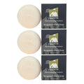 GBS Men's Shaving Soap 97% Natural with Shea Butter & Glycerin — Bergamot 3-Pack