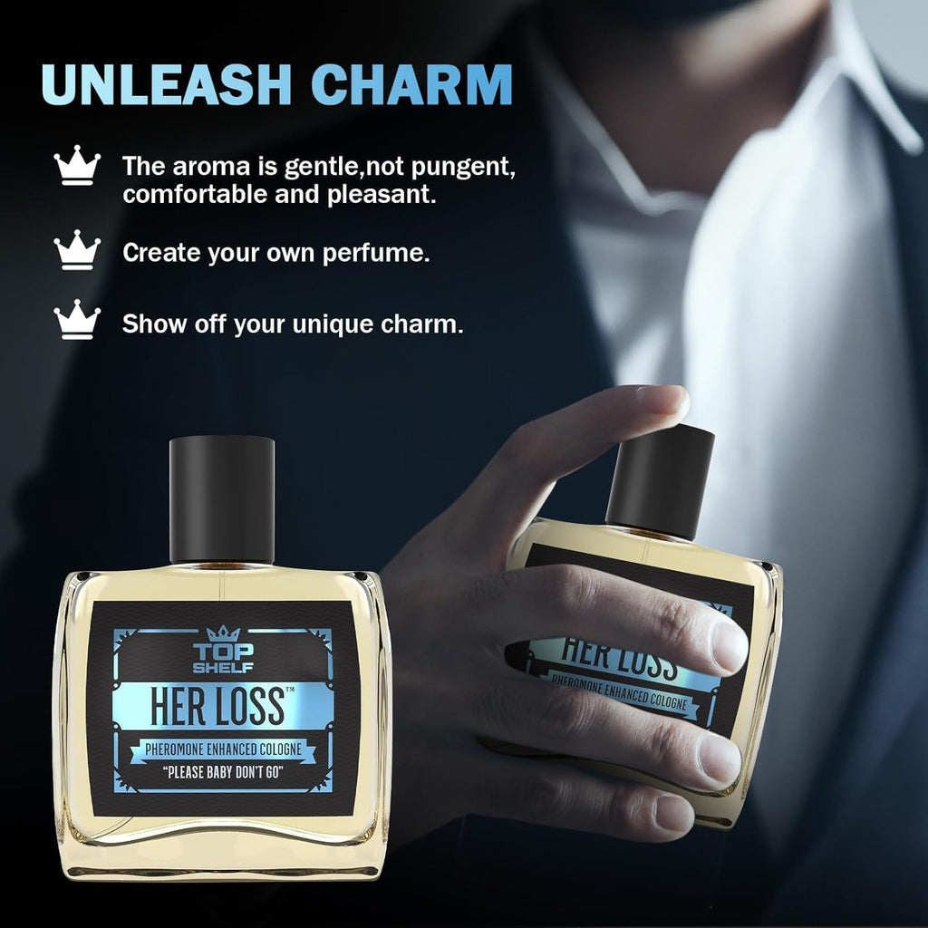 GEBUTP Her Loss Men’s Cologne – Pheromone-Infused Hypnosis 2.0