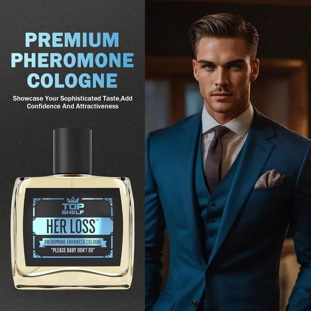 GEBUTP Her Loss Men’s Cologne – Pheromone-Infused Hypnosis 2.0