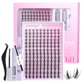 Geeneiya Manga Lashes Clusters Kit – DIY Lash Extensions (8–18mm) with Waterproof Bond & Seal