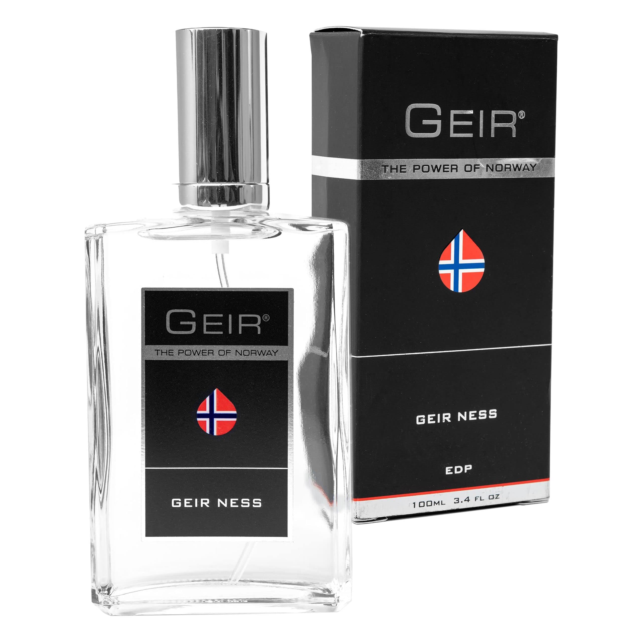 Geir Ness Eau de Parfum Spray for Men – Long-Lasting Fresh, Cool Scent (3.4 oz)