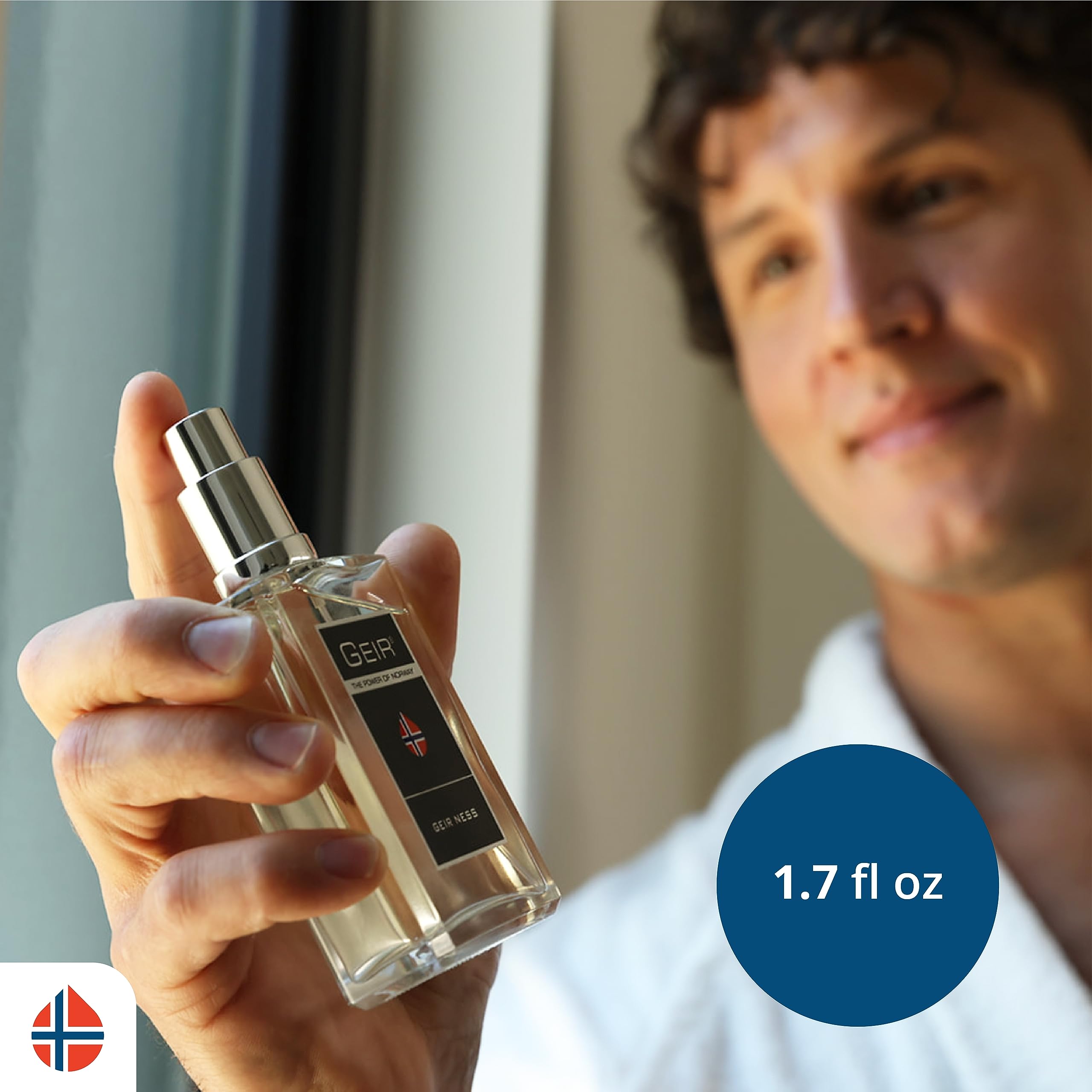 Geir Eau De Parfum Spray 1.7 Oz by Geir Ness | Norwegian Freshness for Men