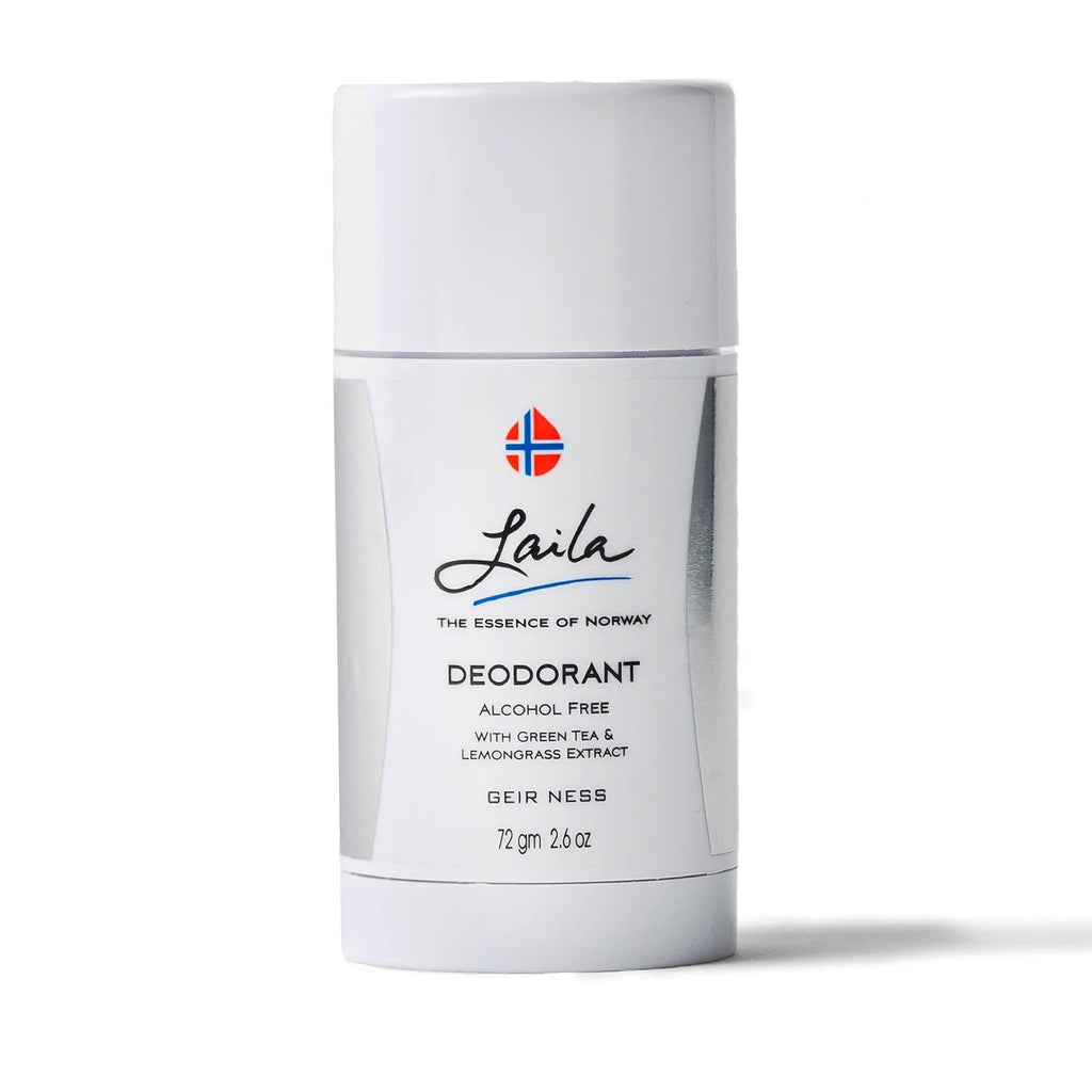 Geir Ness Laila Deodorant – Green Tea & Lemongrass Extracts, Alcohol & Aluminum Free