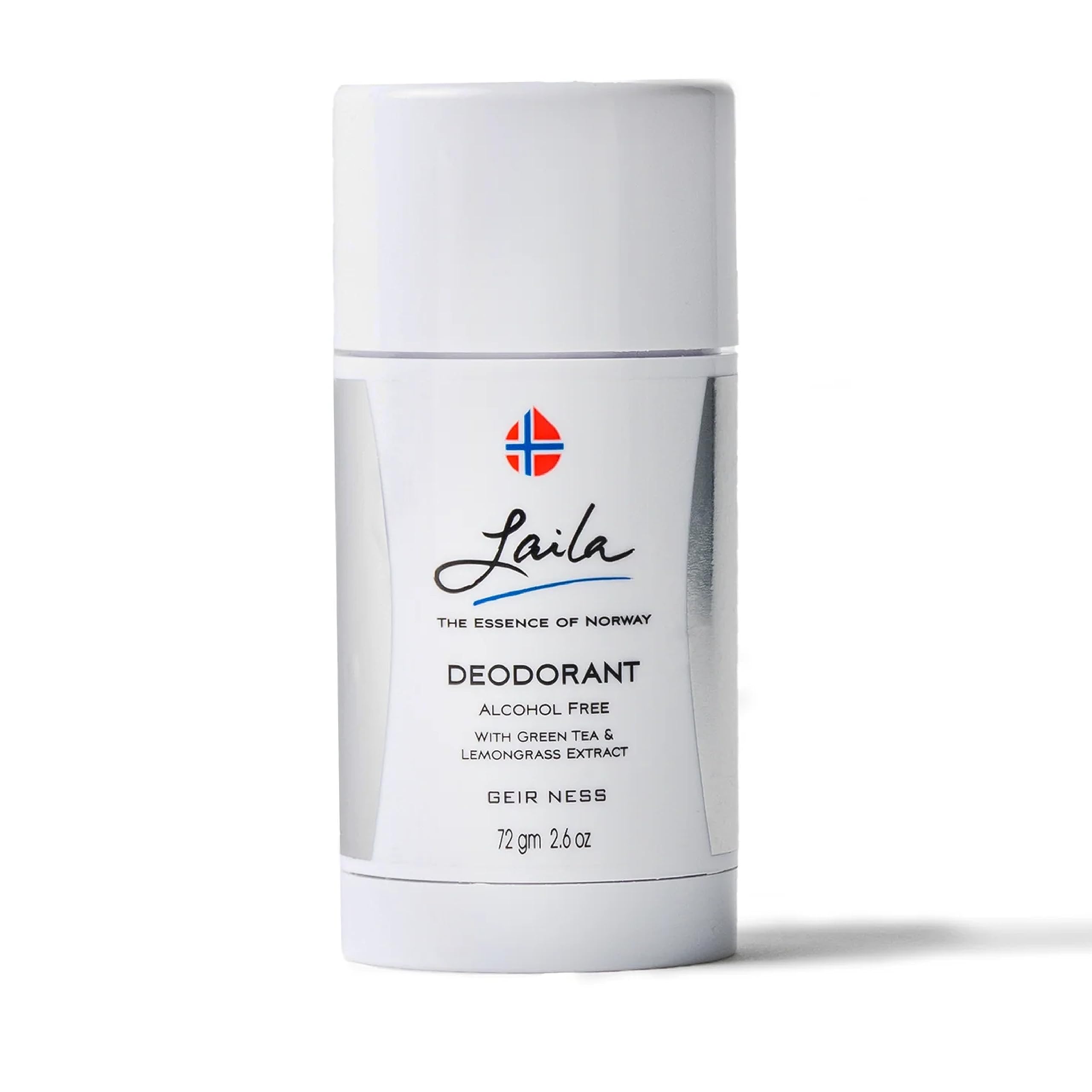 Geir Ness Laila Deodorant – Green Tea & Lemongrass Extracts, Alcohol & Aluminum Free