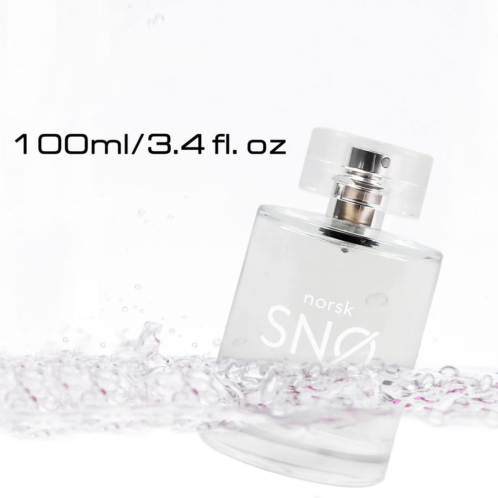 Geir Ness Norsk Snø Eau de Parfum – Unisex Natural Fragrance, Fresh Herbal Notes (100 ml)