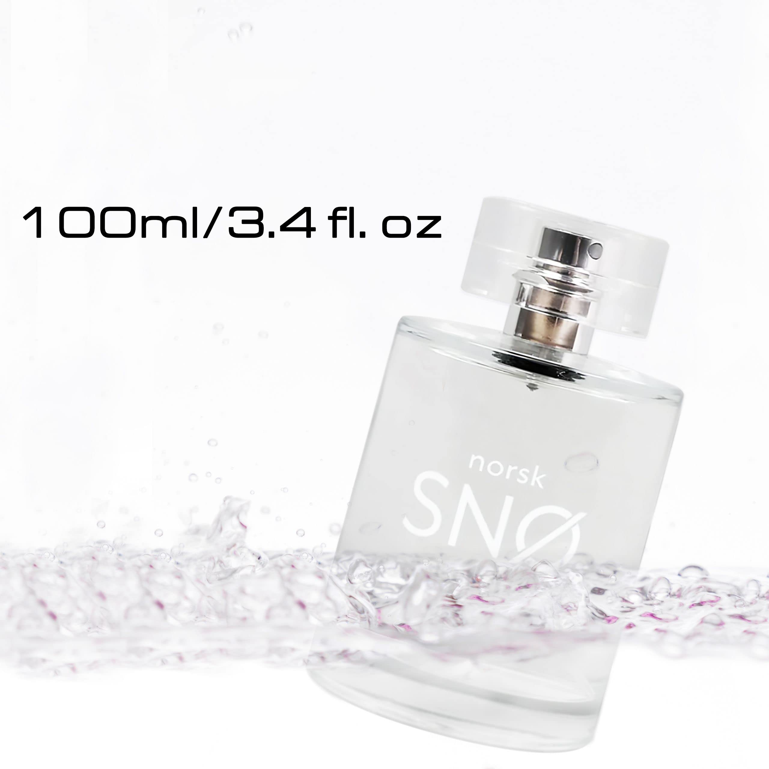 Geir Ness Norsk Snø Eau de Parfum – Unisex Natural Fragrance, Fresh Herbal Notes (100 ml)