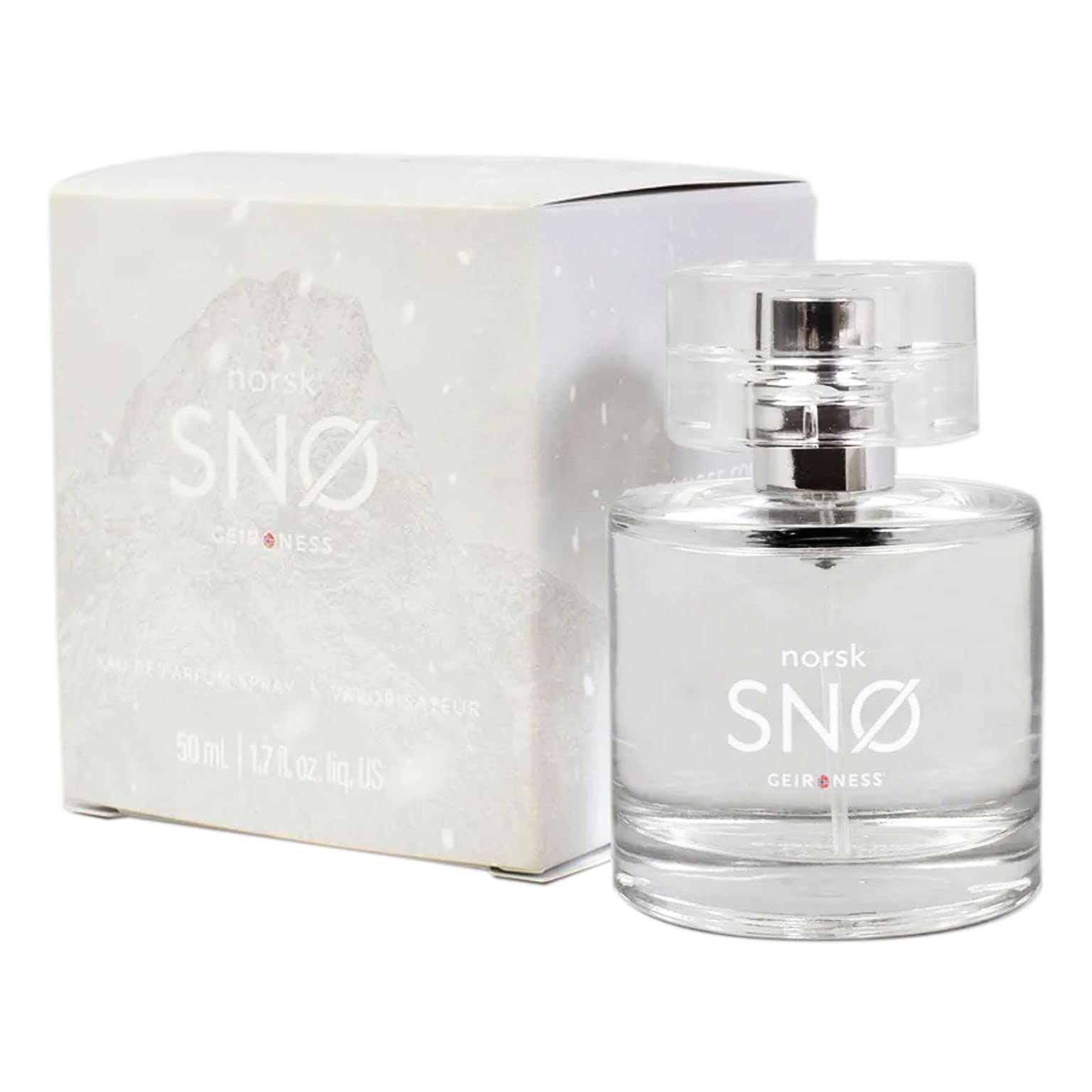 Geir Ness NORSK SNØ Eau de Parfum – Unisex Fresh Herbs Fragrance (50 ml)