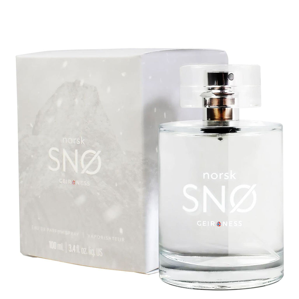 Geir Ness Norsk Snø Eau de Parfum – Unisex Natural Fragrance, Fresh Herbal Notes (100 ml)