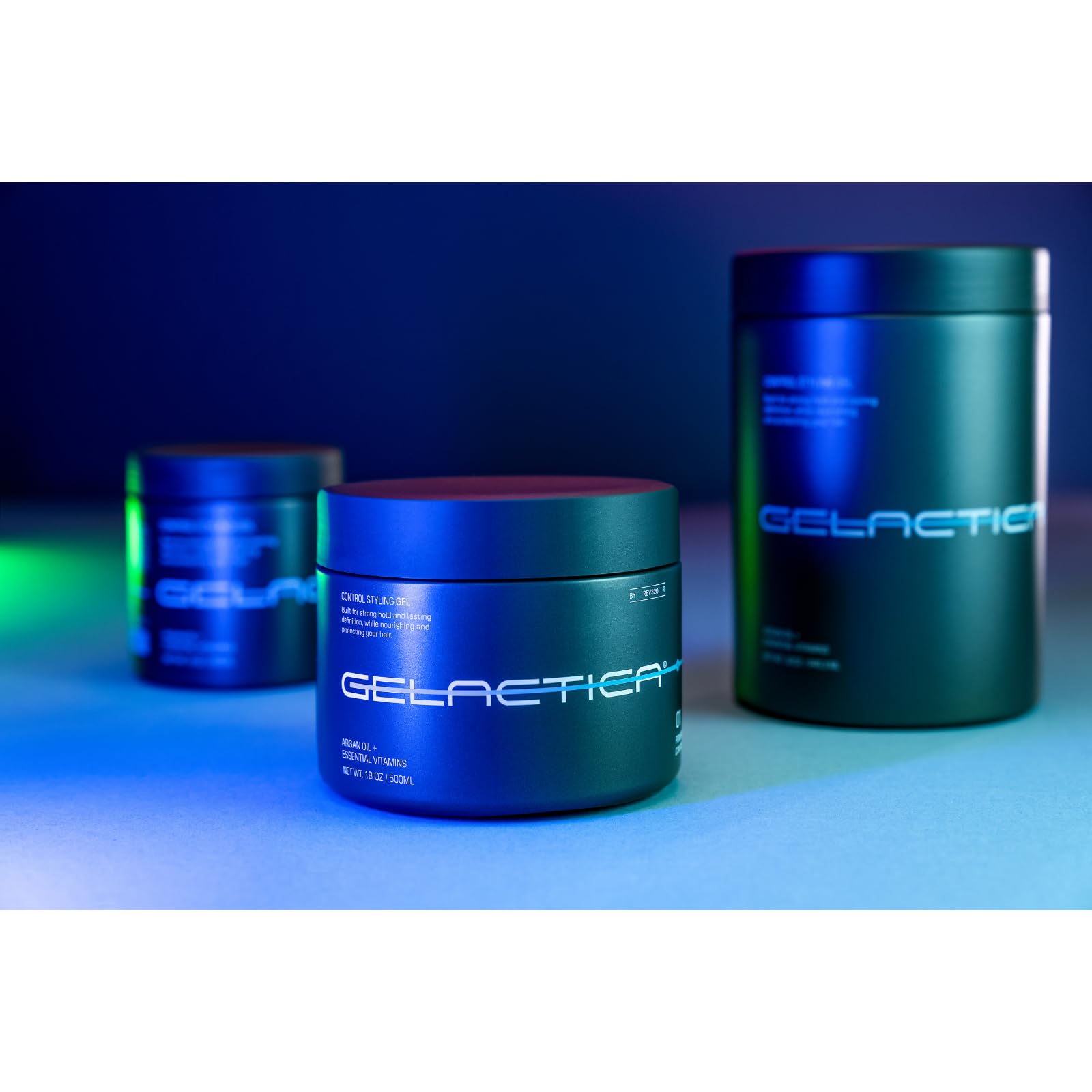 Gelactica Max Control Hair Gel for Men - Strong Hold, Alcohol-Free, Arctic Scent, 18 oz