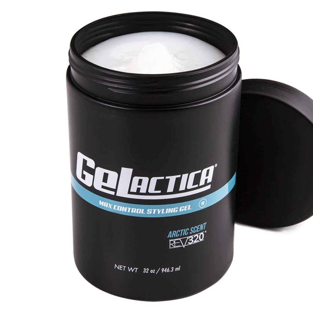 Gelactica Rev320: Alcohol-Free Men’s Hair Gel with Strong Hold & Shine