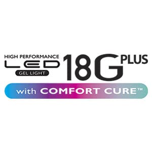 Gelish 18G Plus LED Light | 36W Pro Curing Lamp with Comfort Cure Technology
