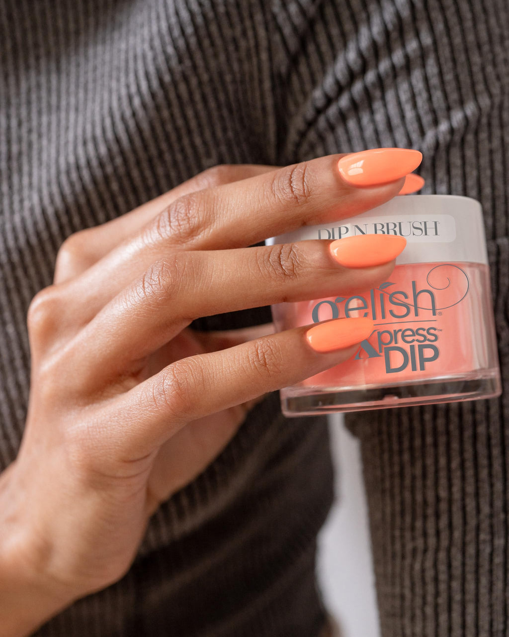 Gelish Powder Dip Collection – I'm Brighter Than You (Orange Nail Dip Powder)