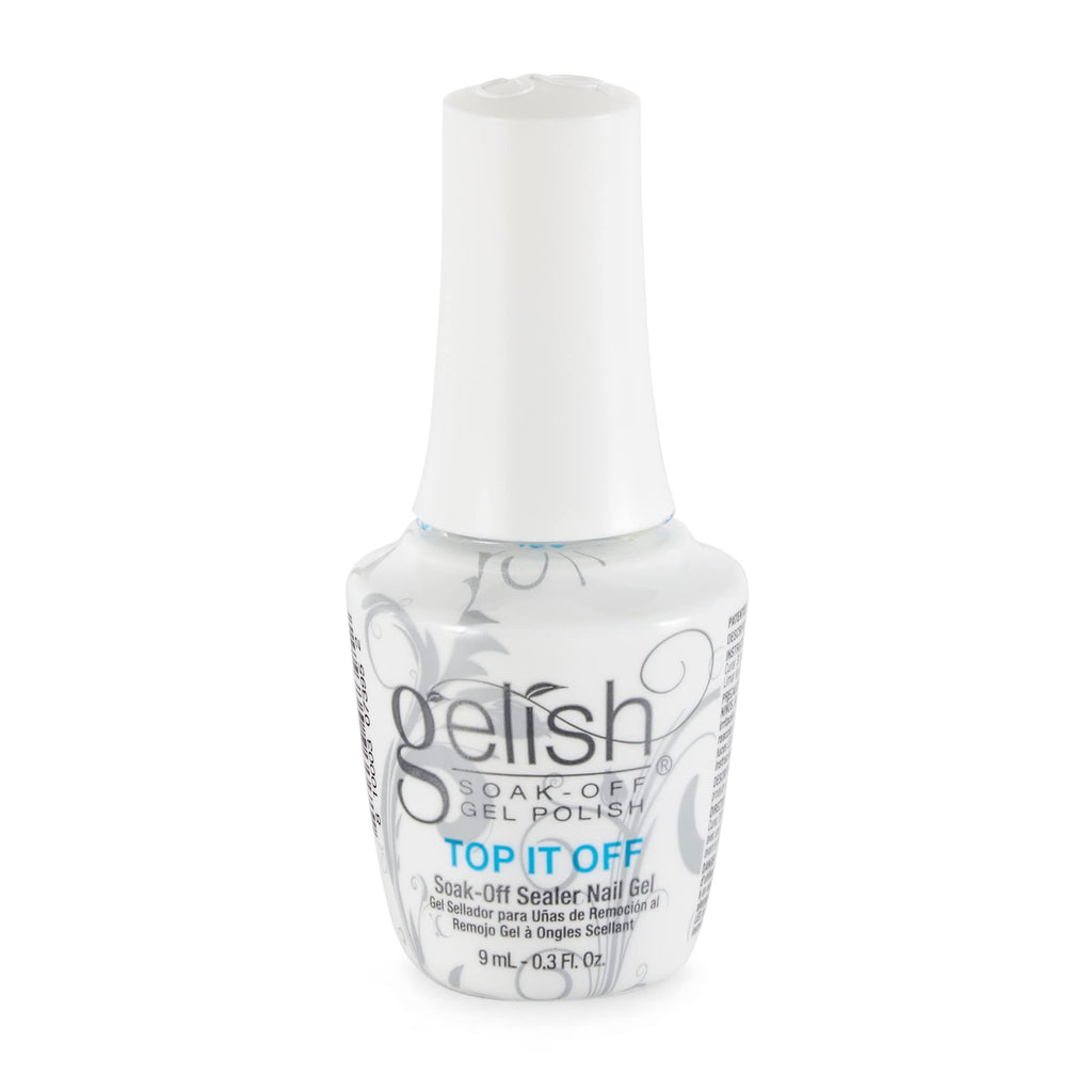 Gelish Mini Terrific Trio Gel Nail Polish Kit – 9 mL with pH Bond, Foundation Base & Top It Off