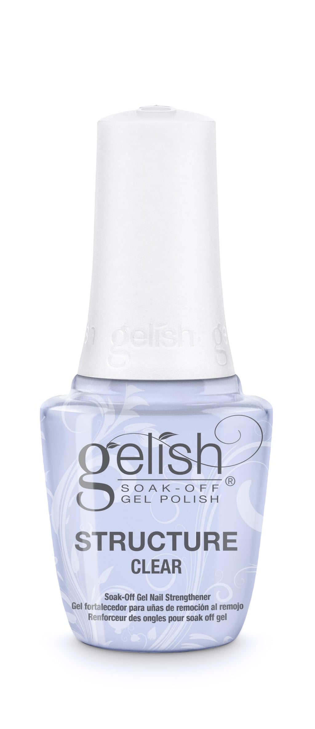Gelish Brush On Structure Gel – Self-Leveling Nail Builder & Strengthener (Clear)