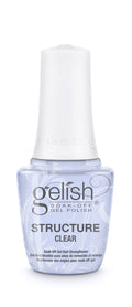 Gelish Brush On Structure Gel – Self-Leveling Nail Builder & Strengthener (Clear)