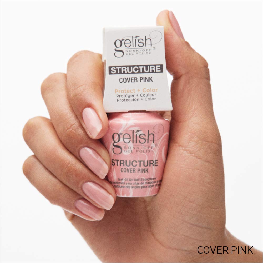 Gelish Brush On Structure Gel – Self-Leveling Strength & Sculpting (Cover Pink)