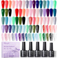 GELLEN 24-Piece Gel Polish Set – 20 Colors, Base Coat, Glossy & Matte Top Coats, Cat-Eye Magnetic Finish (3-Free)