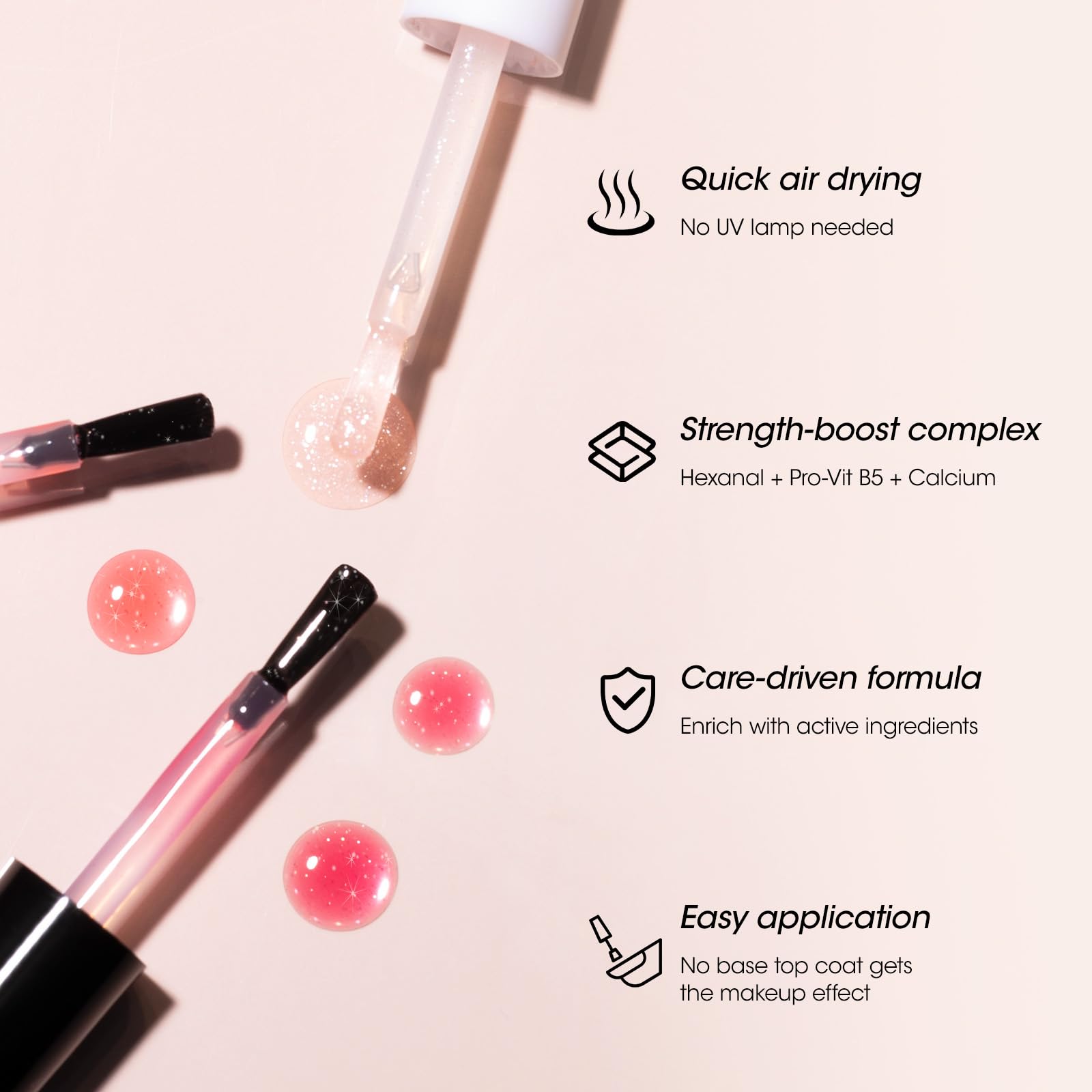 GELLEN Active Glow Nail Polish – One-Step Plant-Based Care for Nourished Nails