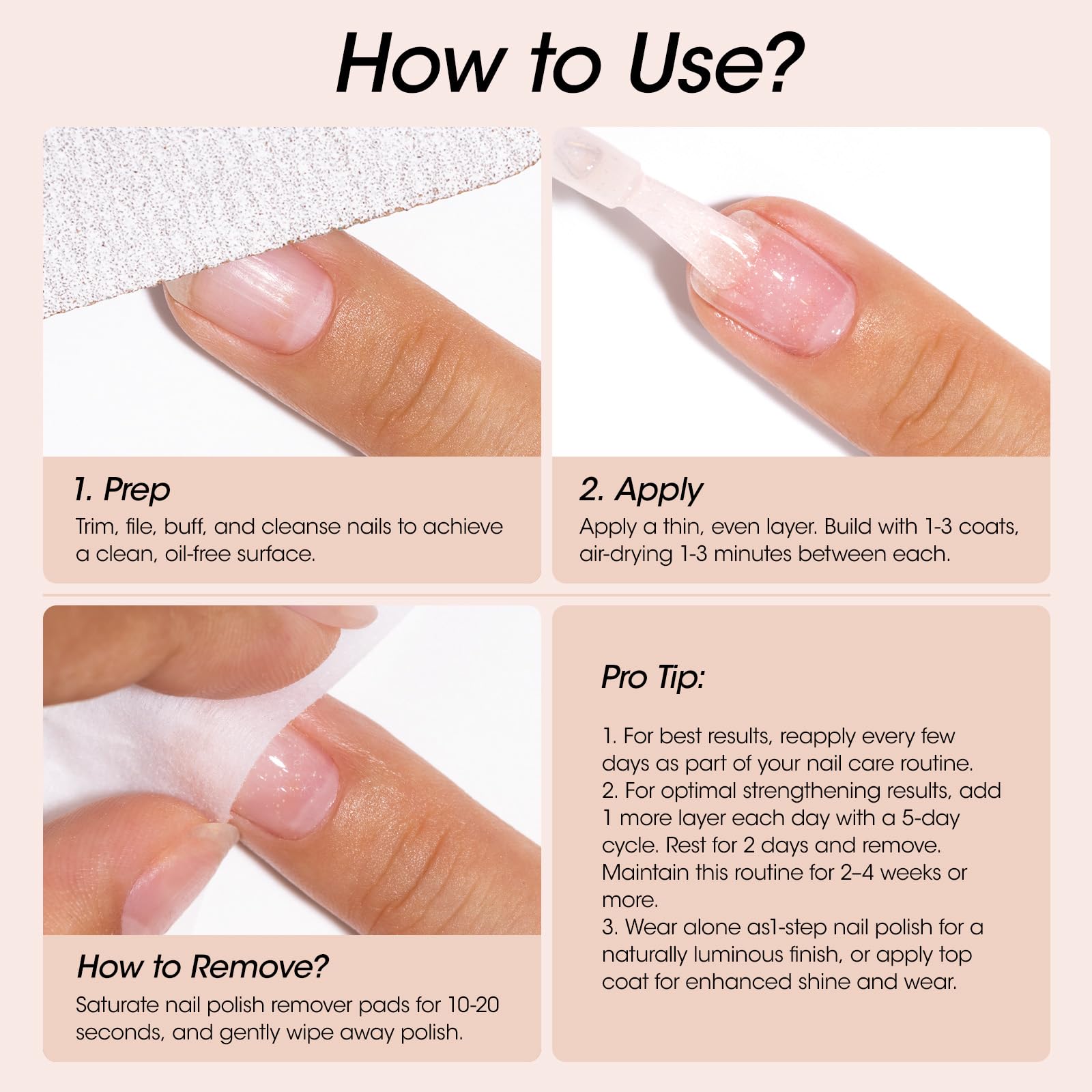 GELLEN Active Glow Nail Polish – One-Step Plant-Based Care for Nourished Nails