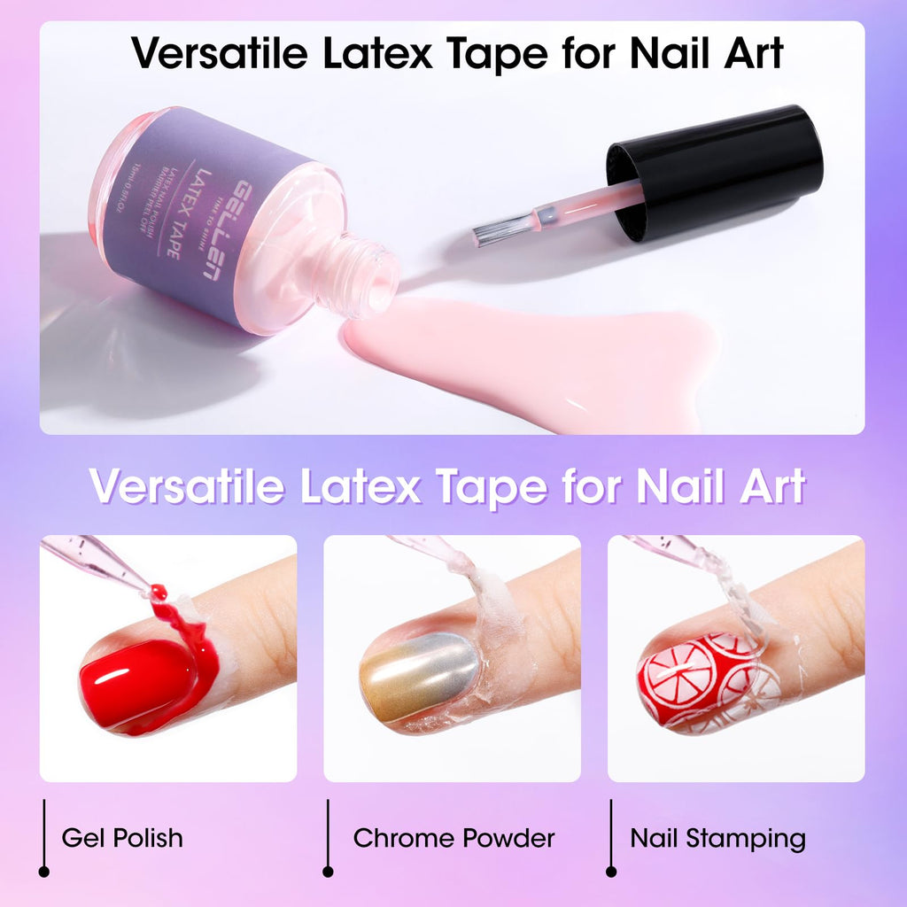 GELLEN Gel Nail Polish Remover Kit – 2-Pack Quick Gel Removal in 3-5 Minutes (No Foil Needed)