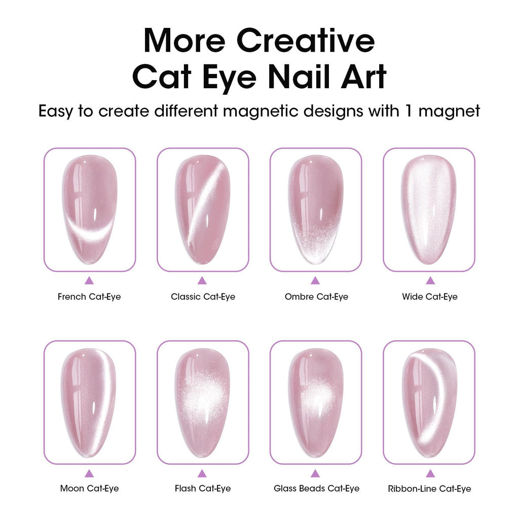 GELLEN Double-Ended Cat Eye Magnet Stick for Nail Art – Home & Salon Quality