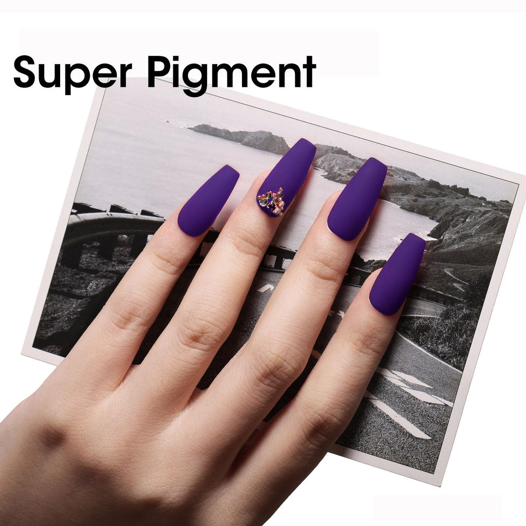 GELLEN Gel Nail Polish Set — 6 Colors: Royal Purple, Pink, Lavender for DIY Manicure