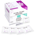 GELLEN Gel Polish Remover Pad Kit – 400 Pack, Acetone Pads + Alcohol Wipes, Travel Ready