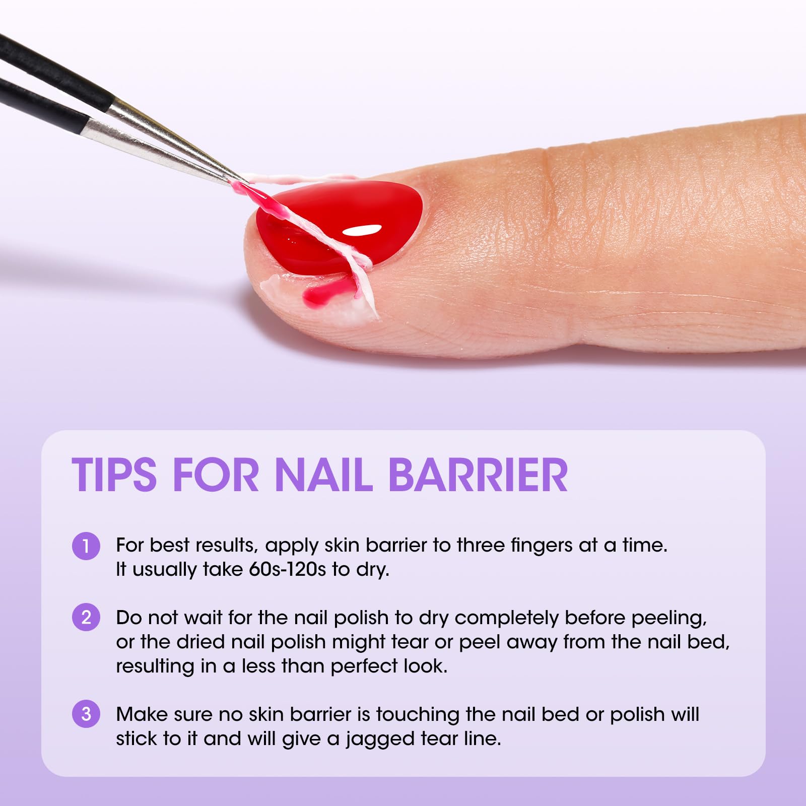 GELLEN Gel Nail Polish Remover Kit – Gentle Gel Remover & Latex Barrier Tape