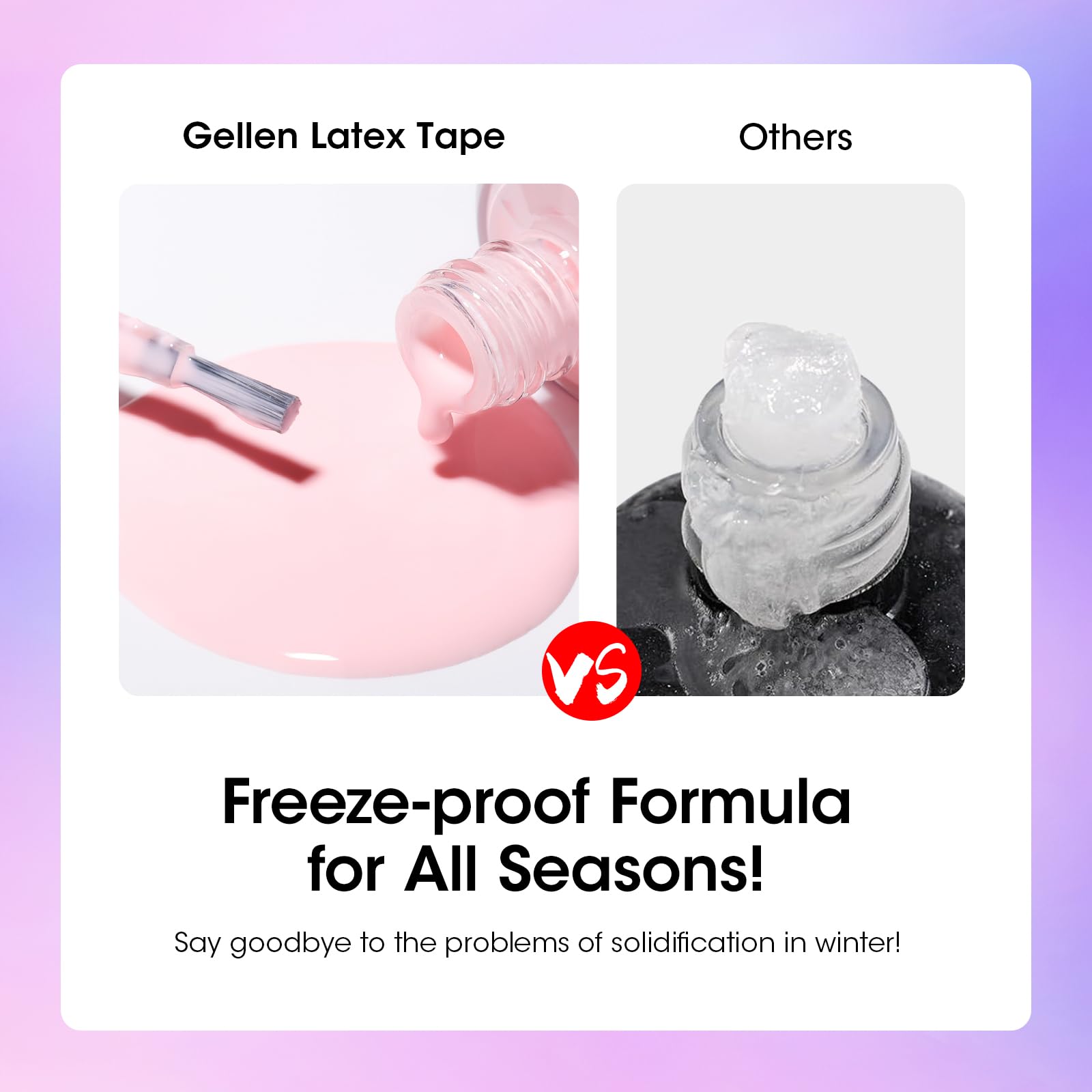 GELLEN Gel Nail Polish Remover Kit – 2-Pack Quick Gel Removal in 3-5 Minutes (No Foil Needed)