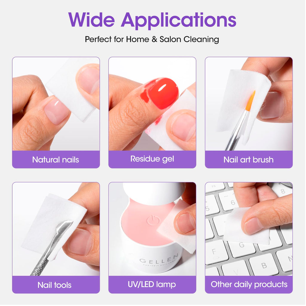 GELLEN 473ml Slip Solution for Polygel Nails with Pump Bottle – Nail Brush Included