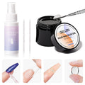 GELLEN Solid Nail Glue Set with Remover – 60ml Remover, 15g Gel for Tips & Press-Ons