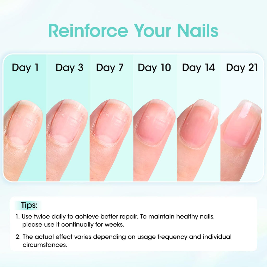 GELLEN Unscent Nail Strengthener – 8-in-1 Clear Nail Repair (15ml)