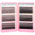 GEMERRY 565Pcs Lash Clusters D Curl Volume Kit – DIY Eyelashes (8-16mm, 30D-100D)