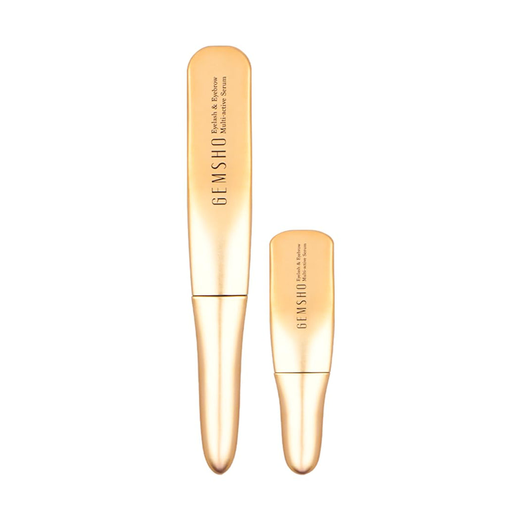 GEMSHO Eyelash Serum & Eyebrow Growth Serum — 3ml + 1ml Lash Enhancing Formula