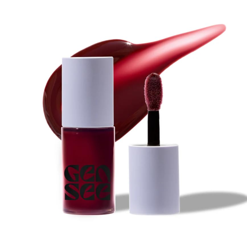 Gen See Seriously Jelly 24H Hydrating Lip Color APERITIVO 04 — Sheer Black Cherry
