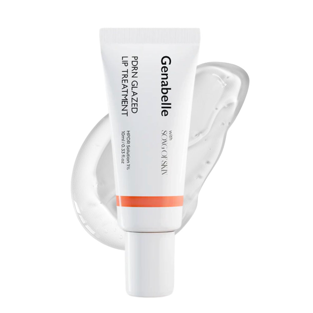 Genabelle PDRN Glazed Lip Treatment – Hydrating Lip Balm with PDRN & Peptides for Soft, Glossy Lips (0.33 fl oz)