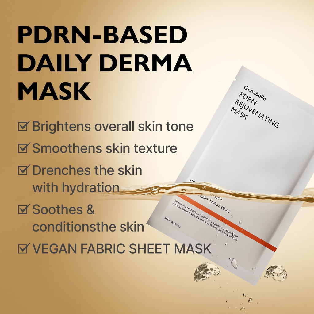 Genabelle PDRN Rejuvenating Mask Sheet – Hydration, Glow & Toning