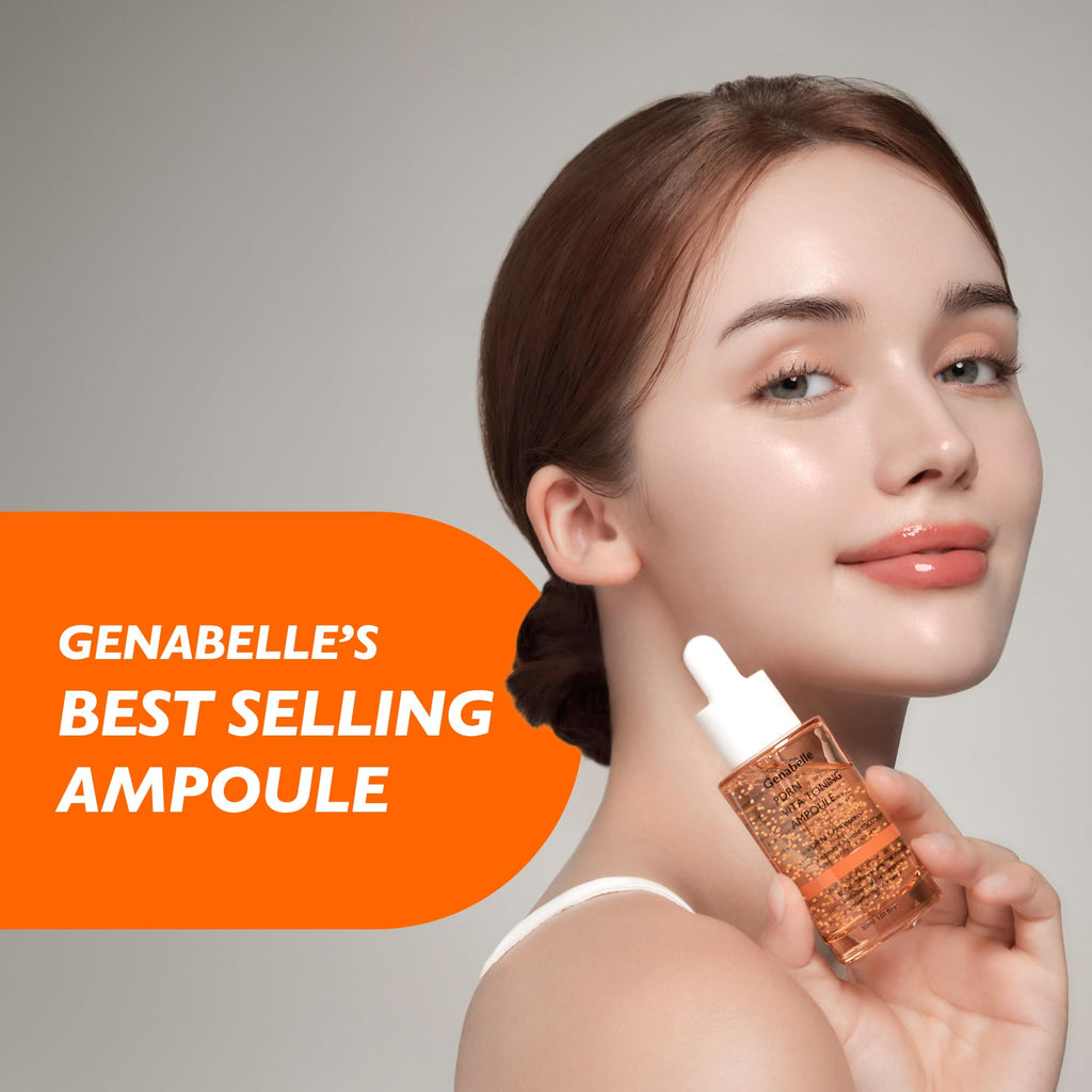 Genabelle PDRN Vita Toning Ampoule – Lightweight Glass Skin & Toning Serum