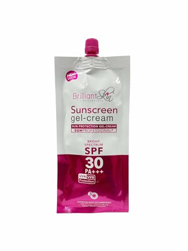 Generic 2 Sachets Brilliant Skin Essentials Sunscreen Gel-Cream SPF 30, 50g