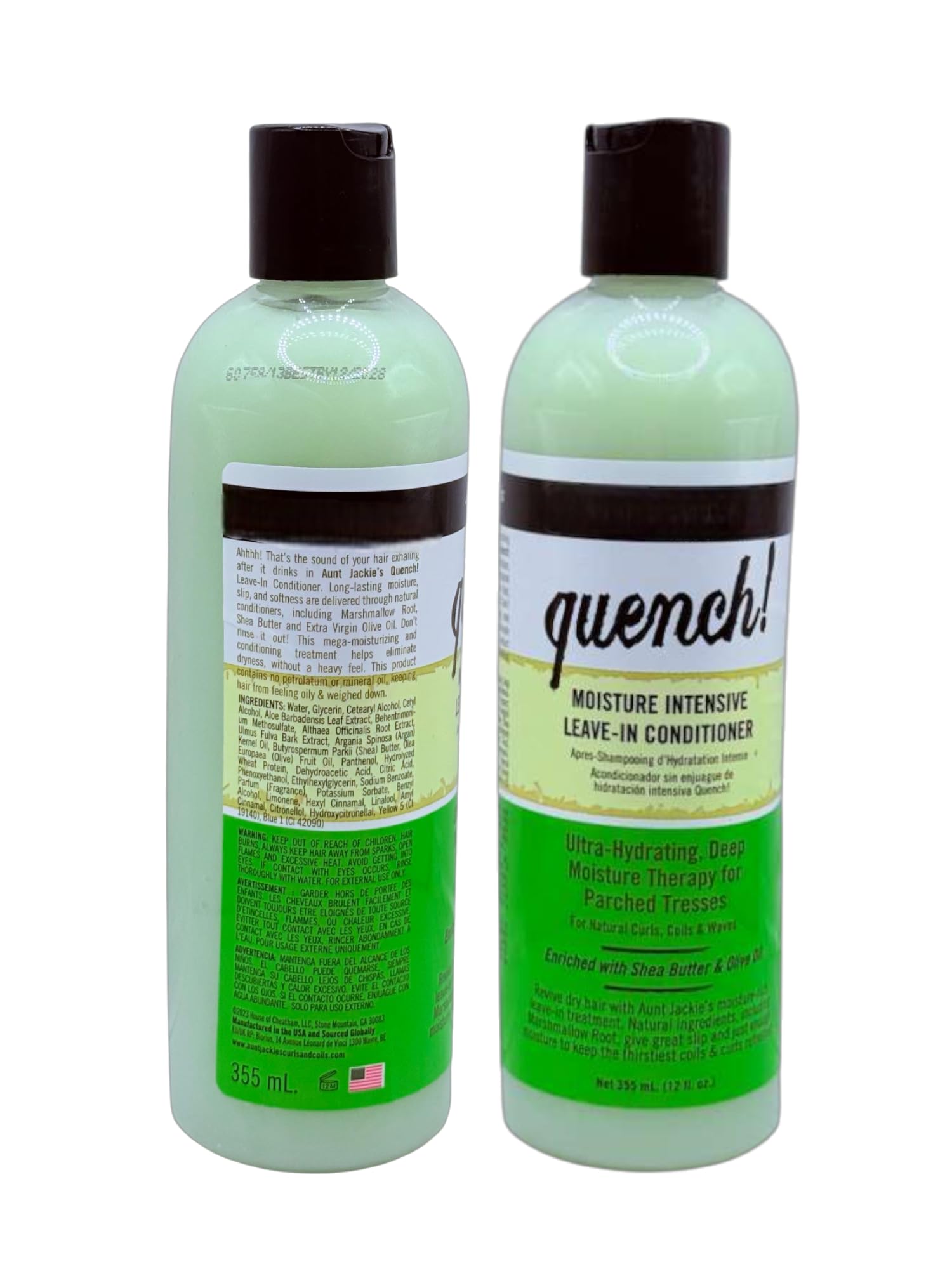 Shampoo Oh So Clean & Moisture Quench Set — Clarifying Shampoo + Leave-In Conditioner for Curly Hair