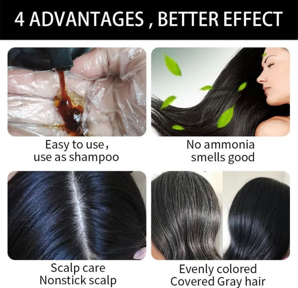 Generic Hair Dye Color Shampoo – 7 Colors Available, 500mL