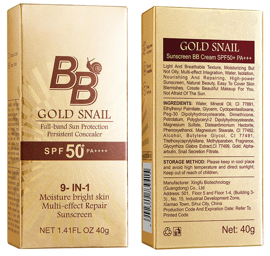 Generic Korean BB Cream SPF50+ 9-in-1 Waterproof Foundation | Lightweight, Long-Lasting Coverage