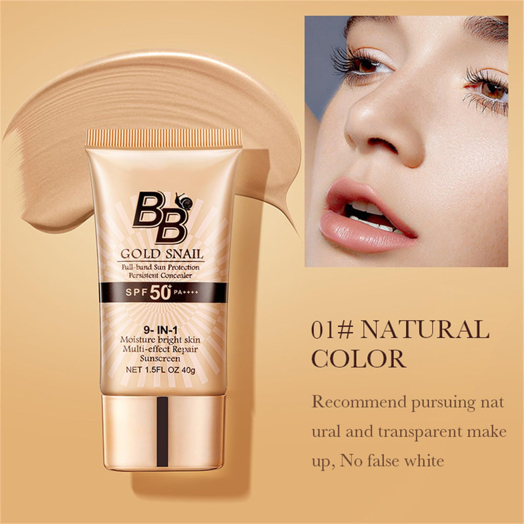 Generic Korean BB Cream SPF 50 - 9-in-1 Waterproof Foundation (2-pcs)