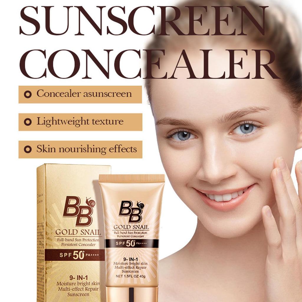 Generic Korean BB Cream SPF 50 - 9-in-1 Waterproof Foundation (2-pcs)